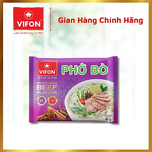 Thùng 30 Phở Bò VIFON  (65g / Gói)
