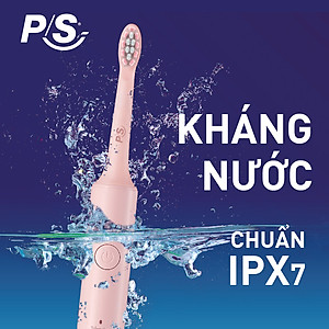 Bộ bàn Chải Điện P/S Sonic Expert Chuyên Gia Sóng Âm - Công Nghệ Sóng Âm, Chải Sạch Mảng Bám Tới 8X - Hồng Pastel