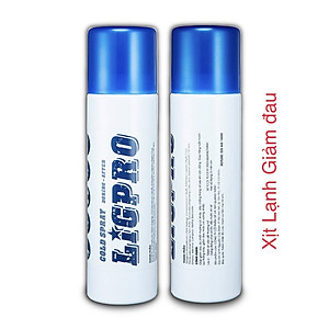 Chai xịt Lạnh Ligpro , giảm đau sau chấn thương Cold spray , 200ml