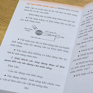 Sách: Combo Sổ Tay Kiến Thức Toán - Vật Lí - Hóa Học Trung Học Cơ Sở