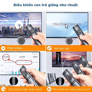 Bút trình chiếu NORWii N97S kĩ thuật số LASER màu Xanh/Đỏ chuyên dùng cho màn hình LED/TV và màn chiếu.  Hàng Chính Hãng.