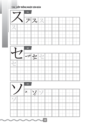 Tập Viết Tiếng Nhật Căn Bản Katakana (Tái Bản 2022)