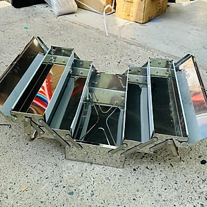 Thùng đựng đồ nghề kirito chất liệu inox 201 và inox 304 cao cấp với nhiều kích thước khác nhau