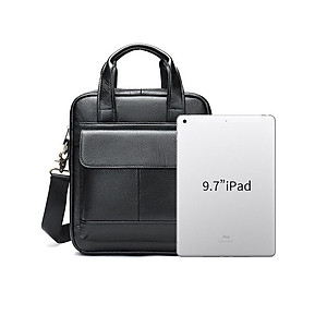 Túi xách công sở nam - Túi đeo chéo nam BHM8579 vừa laptop 13inch, tài liệu A4