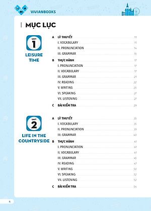 Bài tập tiếng Anh lớp 8, 4 kỹ năng Global Success 8 (Có đáp án) – Tập 1 – ThS. Lê Vy – Anh ngữ Vivian