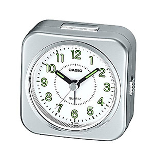 Đồng Hồ Để Bàn Casio TQ-143S-8DF Có Đèn - Báo Thức - Kích Thước ( 7.7×7.6×3.8 cm )