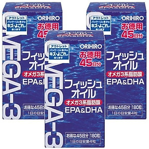 Thực Phẩm Chức Năng Dầu Cá Omega -3 Orihiro Nhật Bản