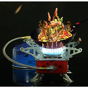 Bếp Ga Xếp Gọn Du Lịch Có Dây - Hàng Chính Hãng