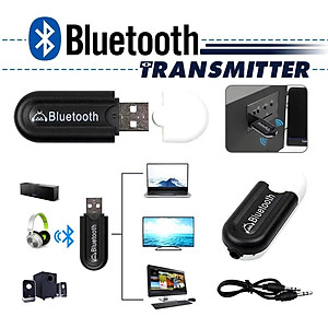 USB Bluetooth 5.0 HJX-001: Nâng cấp loa thường thành loa Bluetooth, kết nối liên tục, ổn định, âm thanh trung thực, phạm vi hoạt động 8-10m, hàng nhập khẩu