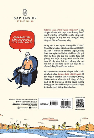 Sách Sapiens - Lược Sử Loài Người Bằng Tranh - Tập 1: Khởi Đầu Của Loài Người