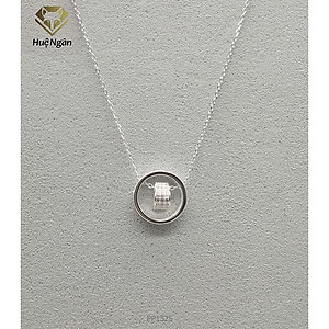 Dây chuyền bạc Ý 925 Huệ Ngân - Đôi tình nhân PP1325