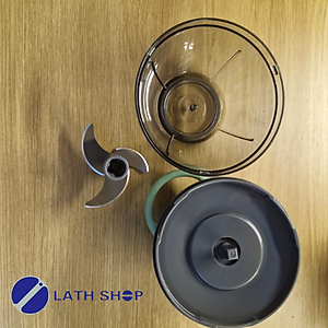 Dụng  Cụ Xay Tỏi, Hành, Ớt Mini Cầm Tay LocknLock CKS326 -170ml - 3 Lưỡi Dao - Hàng Chính Hãng