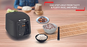 Nồi cơm điện tử Tefal - 1.8L - Thương hiệu Pháp - RK736B68- Hàng chính hãng