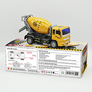 Đồ chơi trẻ em: Xe bồn bê tông điều khiển từ xa DK81092, Màu ngẫu nhiên