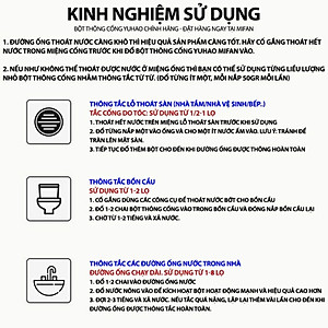 Bột Thông Bồn Cầu, Thông Tắc Ngẽn Cống, Lavabo. Loại Mạnh Xử Lý Triệt Để Nhanh Chóng - Hàng Loại 1 - CHính Hãng MINIIN