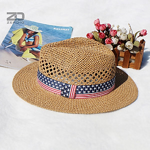 Mũ Rơm, Nón Phớt Cói Rộng Vành Nam Nữ Cao Cấp MP047