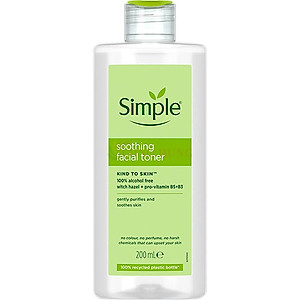 Nước cân bằng da Simple Kind To Skin Soothing Facial Toner giúp làm dịu da (200ml) - Hàng chính hãng