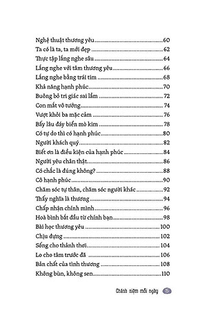 Chánh niệm mỗi ngày - Ghi chép và thực tập theo những lời dạy của Thiền sư Nhất Hạnh