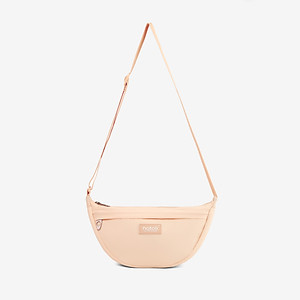 Túi phao đeo chéo nam nữ hình bán nguyệt NATOLI túi bánh bao chần bông vải canvas chống nước tốt-Soft Touch Crossbag T26