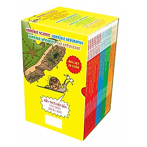 Sách Kiến thức hấp dẫn - Vui nhộn chuẩn xác - box set 20 cuốn - HorribleScience, Horrible Geography, Horrible Histories, The Knowledge