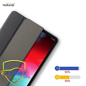 Bao da hàng chính hãng Mutural dành cho iPad Mini 6 2021 kèm khay đựng bút