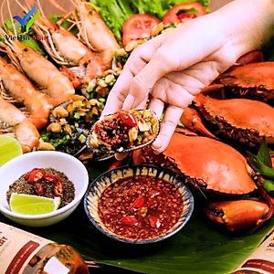 Sốt Chấm Chú Hải Cay Vừa, Siêu Cay - Ăn Chay Được