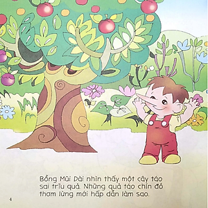 Sách Bé Tập Kể Chuyện - Cậu Bé Mũi Dài