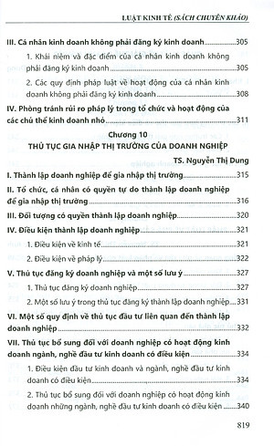 Luật Kinh Tế (Tái bản lần thứ nhất, có sửa đổi, bổ sung) - Sách chuyên khảo