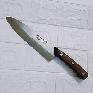 Dao thái thực phẩm KGSeKi japan cao cấp nội địa nhật bản, thái thịt, củ quả, chất liệu thép cứng sáng bóng 29cm- Hàng chính hãng