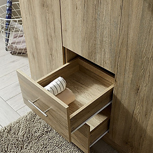 Tủ quần áo hiện đại sang trọng bằng gỗ công nghiệp SMLIFE Cepham