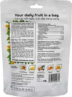 Trái Cây Hỗn Hợp Xấy Dẻo La Petite Epicerie Saigon - 100g