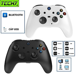 Gamepad tay game Không dây Bluetooth TS102 đa kết nối cho máy tính, laptop, smartphone, máy tính bảng hàng nhập khẩu