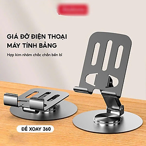 Giá đỡ điện thoại đa năng , hợp kim nhôm có thể gấp gọn để bàn ,đế chống trơn trượt nhỏ gọn và tiện dụng , hàng nhập khẩu