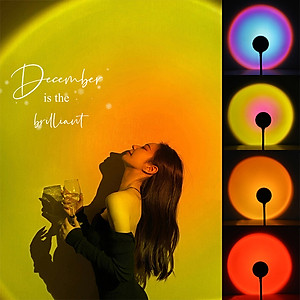 Đèn Tikok 16 Màu Chụp Hình Sống Ảo , Quay Video Có Điều Khiển Chuyển Đổi Màu Hiệu Ứng Mặt Trời Cầu Vòng Siêu Hót - Hàng Chính Hãng 