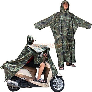 Áo mưa cánh dơi người lớn , Áo mưa xẻ tà   vải dù  chống thấm  cao cấp , màu rằn ri  sang trọng  , áo mưa  có túi đựng nhỏ gọn dễ mang theo 