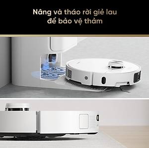 Robot Hút Bụi Lau Nhà Dreame L40s Ultra Xòe Giẻ, Tẩy Nước Nóng Lực Hút 19.000 Pa - Hàng Chính Hãng