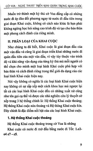 Cờ Vua - Nghệ Thuật Triển Khai Quân Trong Khai Cuộc (Tái Bản 2023)