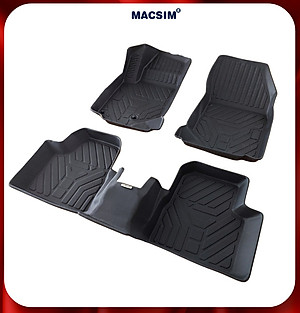 Thảm lót sàn ô tô xe Peugeot 2008 (sd) nhãn hiệu Macsim chất liệu nhựa tpe cao cấp