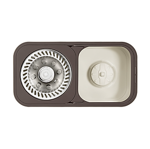 Bộ Cây Lau Nhà Dual Bucket Spin Mop 450x235x240mm - ETM478