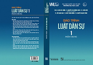 Giáo Trình Luật Dân Sự 1 (Phần Chung) - NXB Đại Học Quốc Gia Hà Nội - Nhiều tác giả - (bìa mềm)