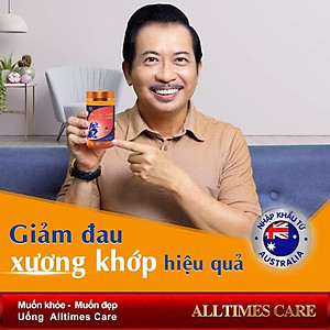 Thực phẩm bảo vệ sức khỏe hỗ trợ giảm đau khớp ALLTIMES CARE 4 IN ONE JOINT - Hộp 60 viên