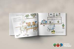 Truyện Ehon bé 3-4-5 tuổi - Gư-ri, Gư-ra và bạn Kururi Kura