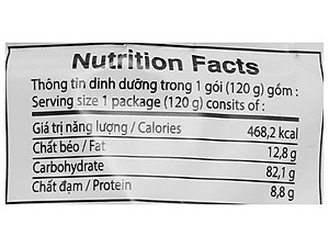 Thùng 20 gói Mì Rong Biển Ottogi 120gx20