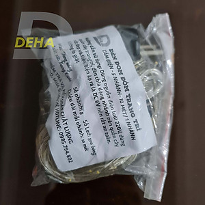 Dây đèn led đom đóm trang trí cắm điện chia nhánh 10 mét mỗi nhánh, không nháy, luôn sáng dây bóng đèn fairy light cao cấp, tinh tế decor phòng, quấn cây, chống nước dùng được ngoài trời ( Tùy chọn màu và chiều dài dây)