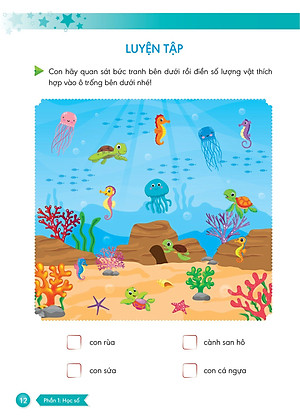 Sách Hành Trang Giúp Con Tự Tin Vào Lớp 1 - Quyển 2: Cùng Con Học Toán