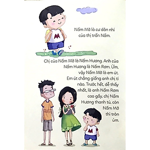 Sách Nấm Mỡ Ở Thị Trấn Nấm - Nấm Mỡ Đi Chơi