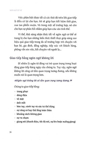 Sách Ngôn Ngữ Cơ Thể - 7 Bài Học Đơn Giản Để Làm Chủ Ngôn Ngữ Không Lời (Tái Bản)