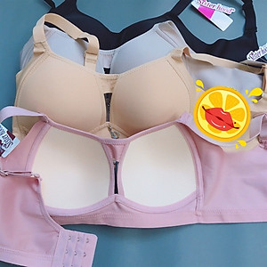 Áo lót nữ mút mỏng trơn big size Sister Hood 669 – Không gọng, cài sau 3 móc