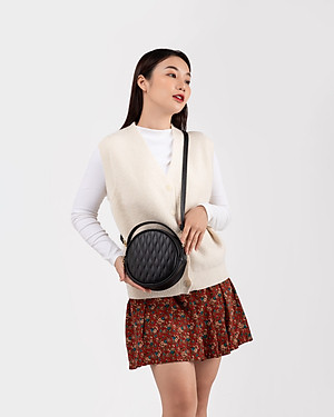 Túi Lata ( Thời trang nữ đi chơi size 17 - Túi đeo chéo da HN95 )