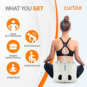 [CHÍNH HÃNG ABLUE] Combo 2 Ghế chỉnh dáng ngồi đúng, chống gù, Curble Wider - Premium Model, dùng cho Nam, Nữ (MADE IN KOREA)